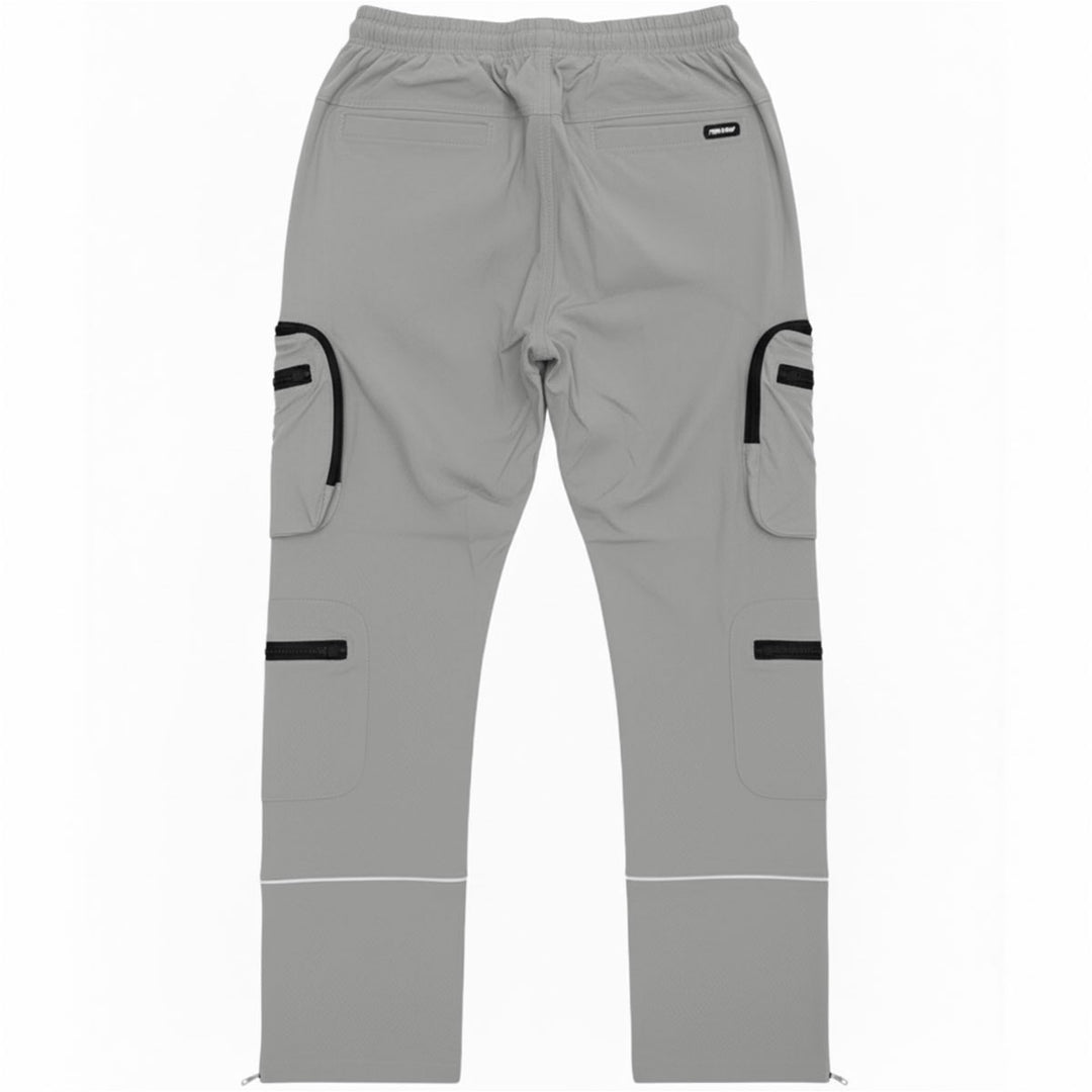 Baggy Vortex Reflective Pants (Grey)