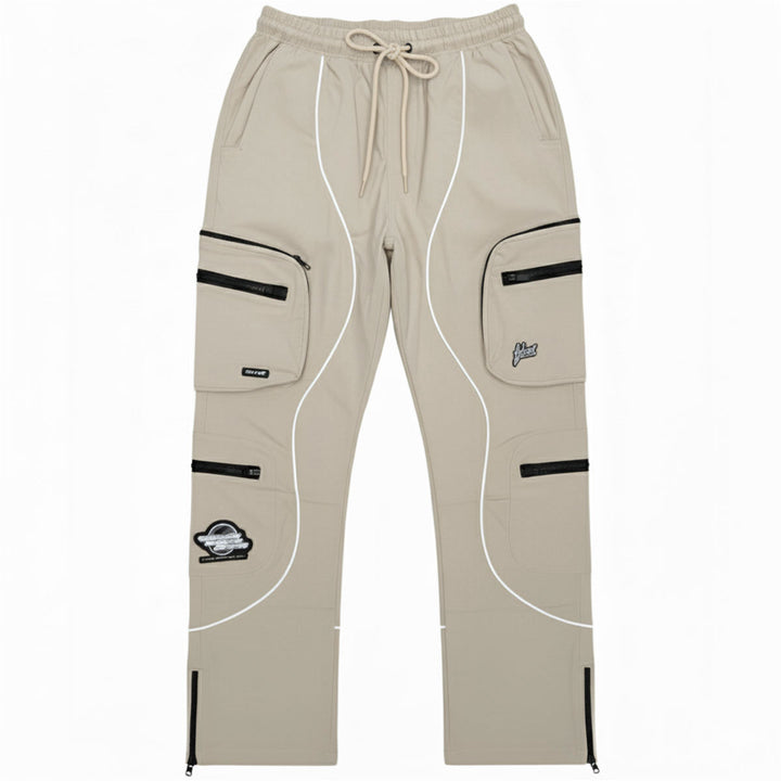 Baggy Vortex Reflective Pants (Khaki)