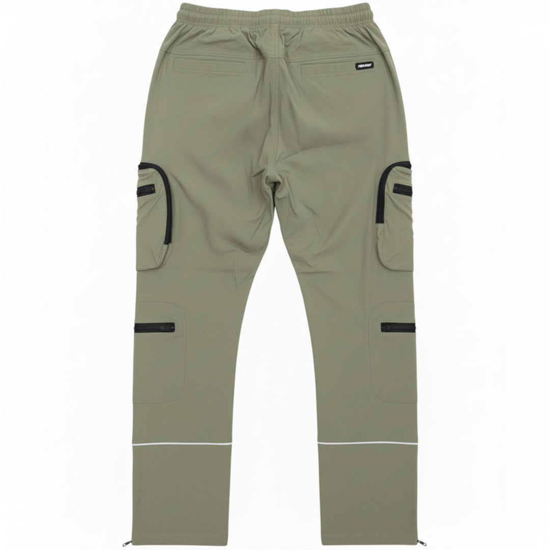 Baggy Vortex Reflective Pants (Olive)
