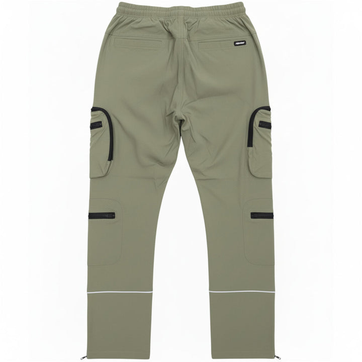 Baggy Vortex Reflective Pants (Olive)