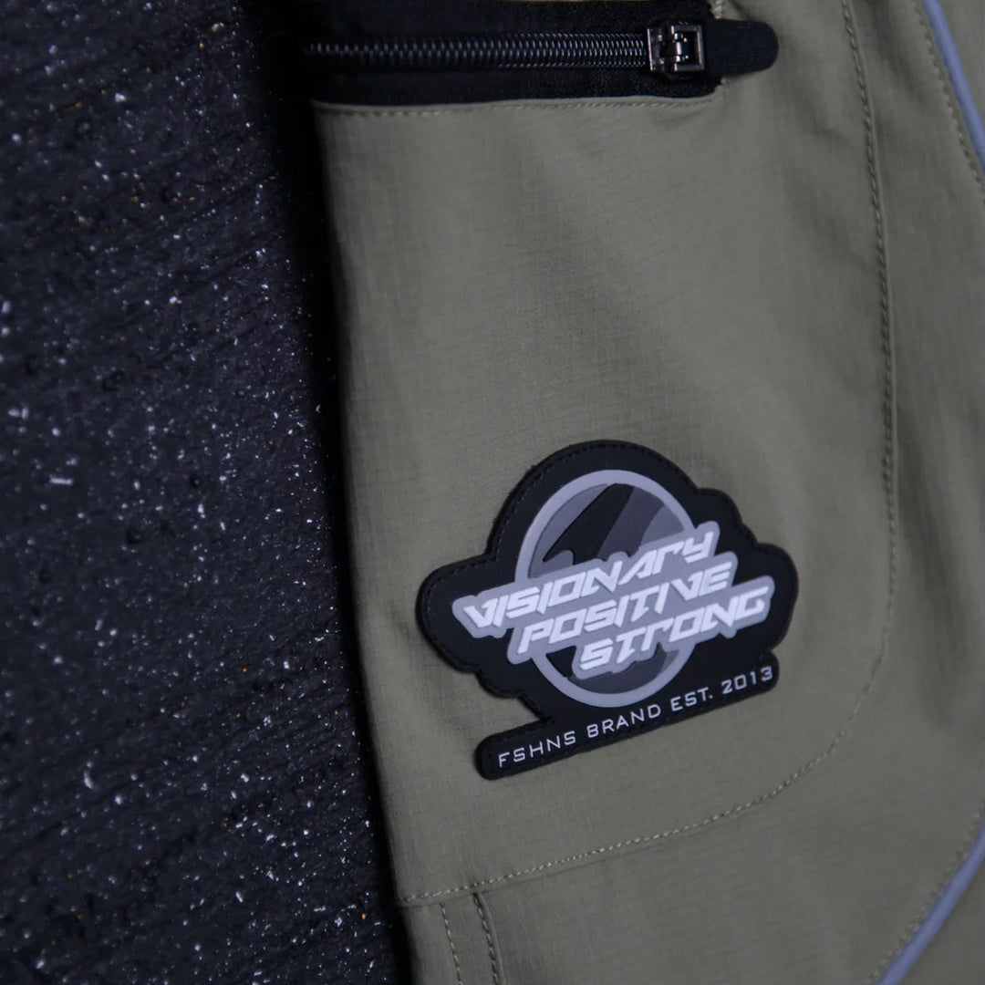 Baggy Vortex Reflective Pants (Olive)