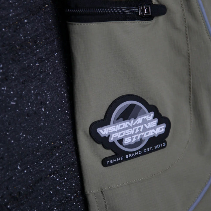 Baggy Vortex Reflective Pants (Olive)