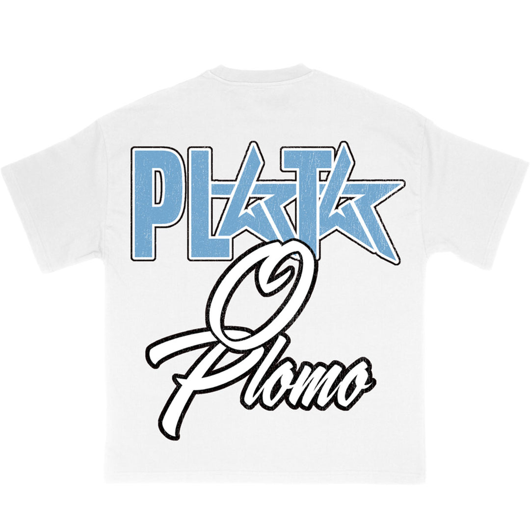 Pabo Escobar Rhinestone Tee (White)