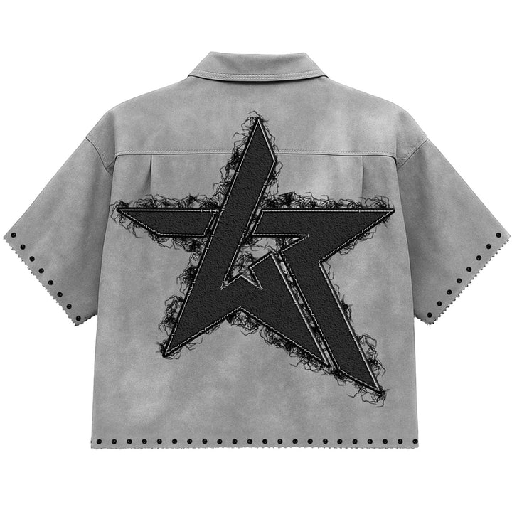 WR Button Up Shirt (Grey)