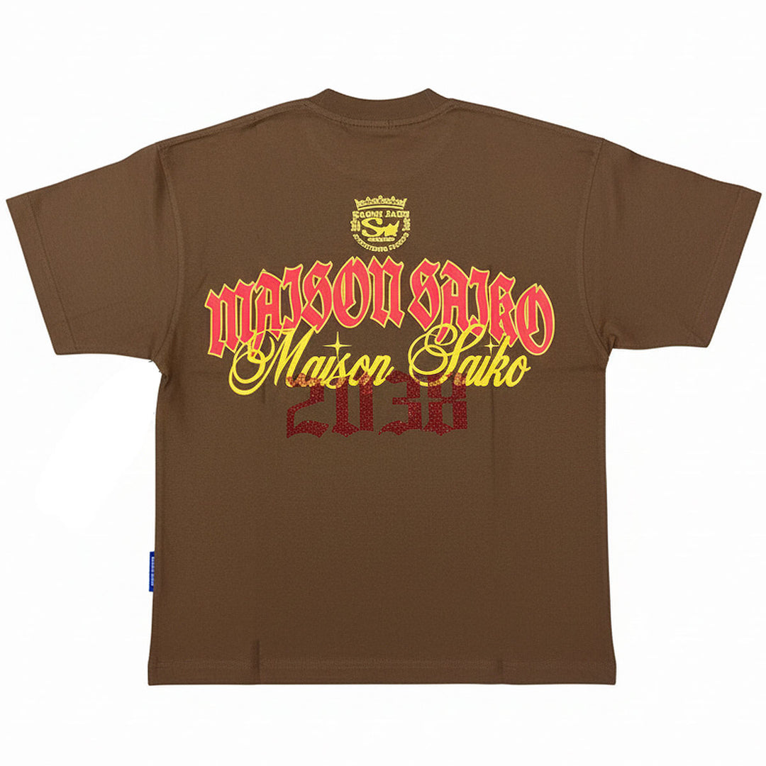 Cowboy Skull Tee (Brown)