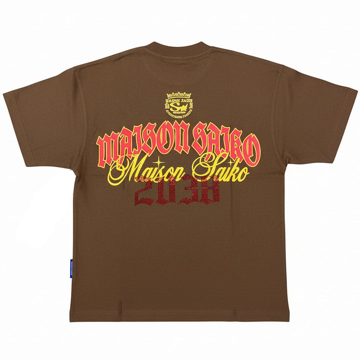 Cowboy Skull Tee (Brown)