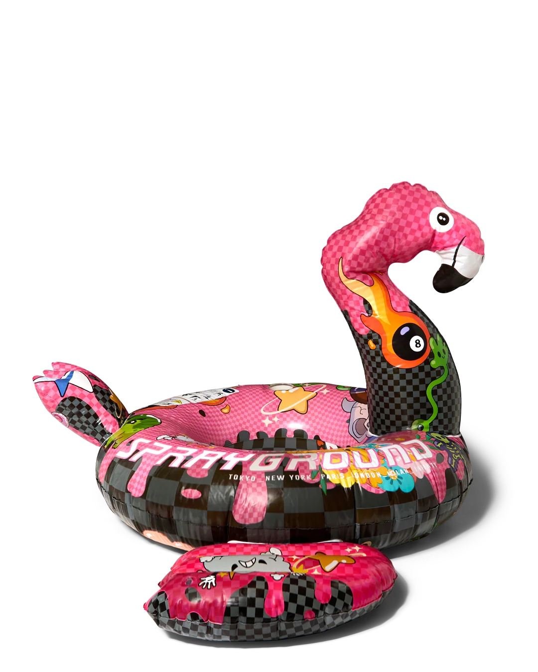Flamingo WTF Skull Floaty