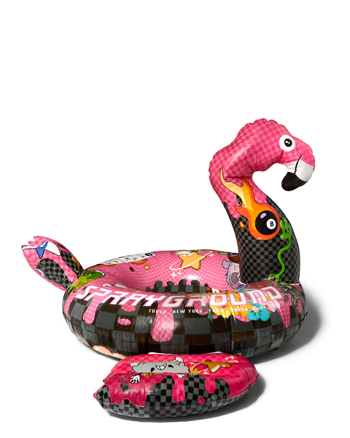 Flamingo WTF Skull Floaty