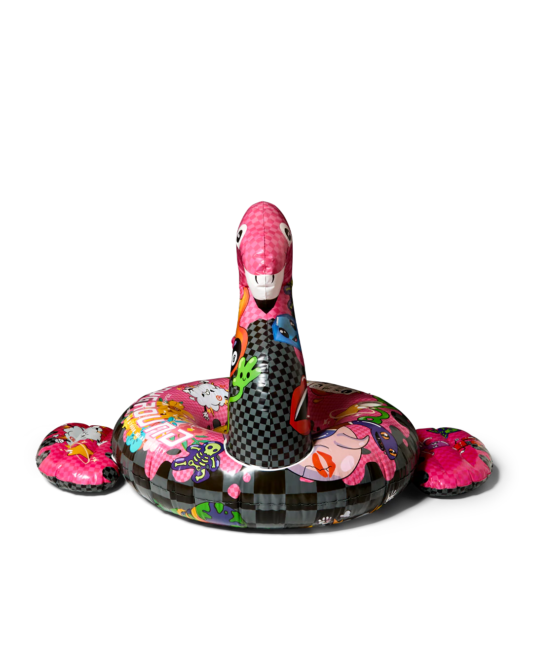 Flamingo WTF Skull Floaty