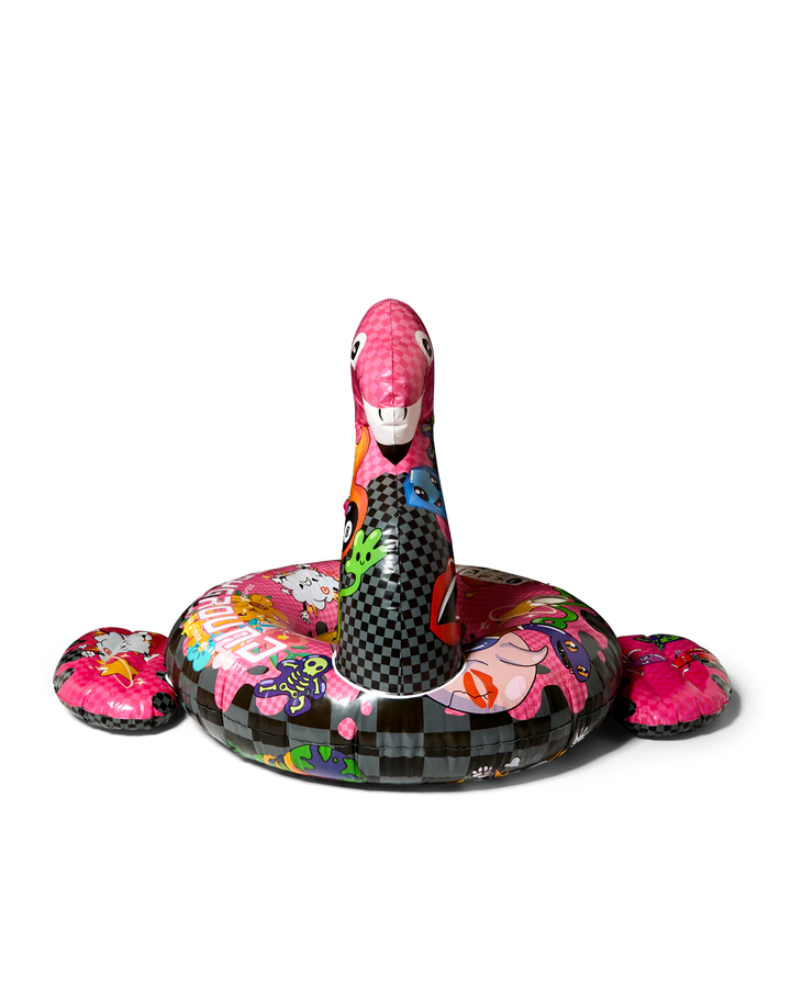 Flamingo WTF Skull Floaty