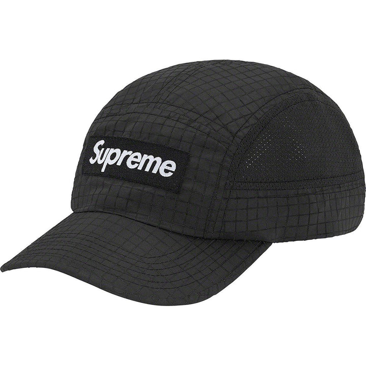 Reflective Ripstop Camp Cap (Black)