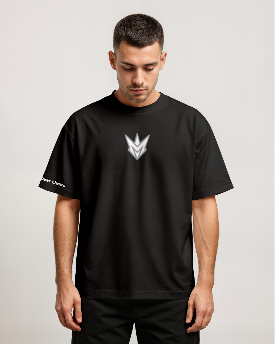 Mind Over Limits Oversize Tee (Black)