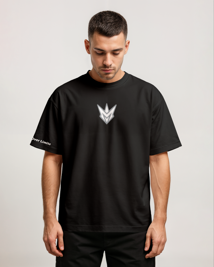 Mind Over Limits Oversize Tee (Black)