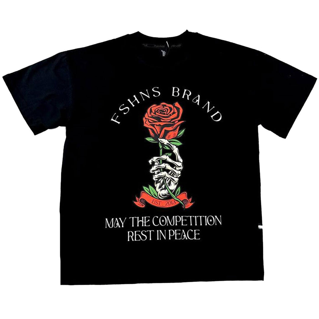 Rose Competition Oversize Tee (Black)