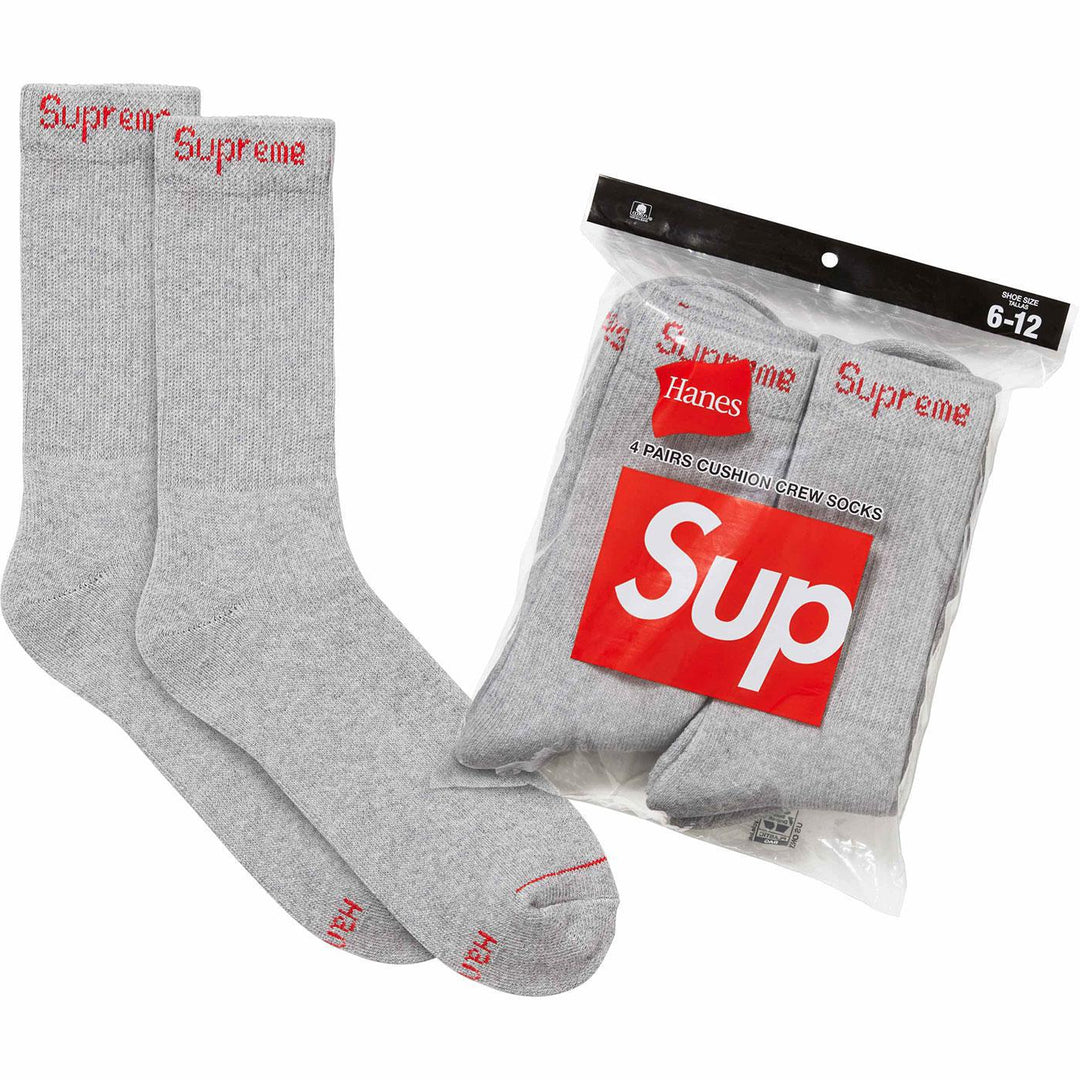 Supreme®/Hanes® Crew Socks (3 Pack)