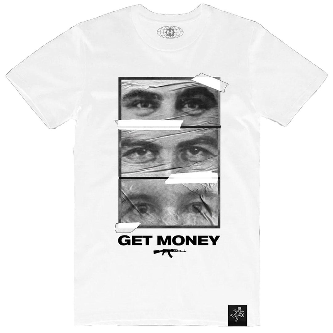BT AJ9PG Get Money Eyes Tee (White)