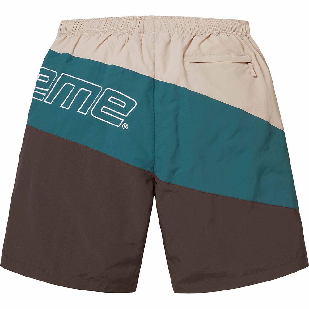 Curve Nylon Short (Brown)