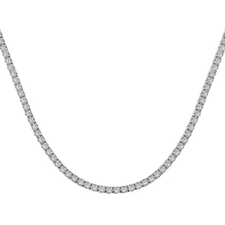 2mm Tennis Chain Necklace (Silver)