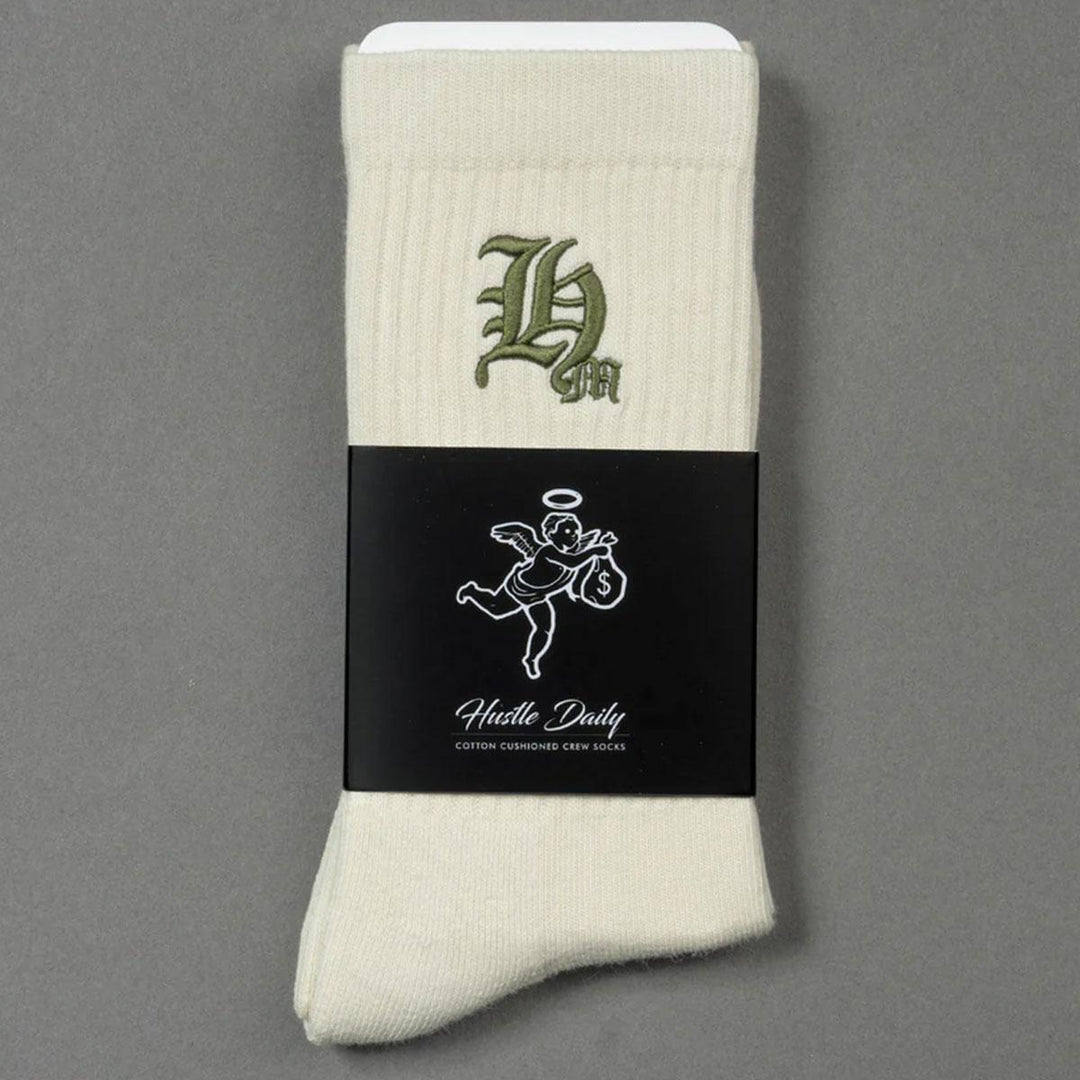 HM OE Stripe Socks (Natural)
