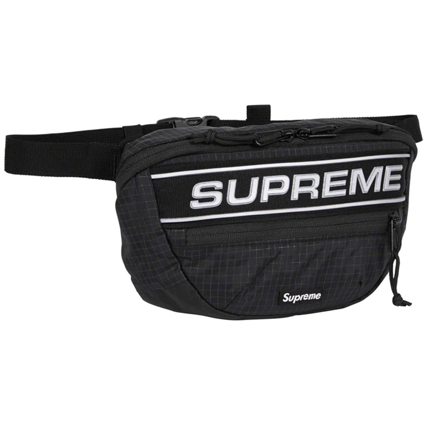 Supreme, Bags, Supreme Waist Bag Black Fw23