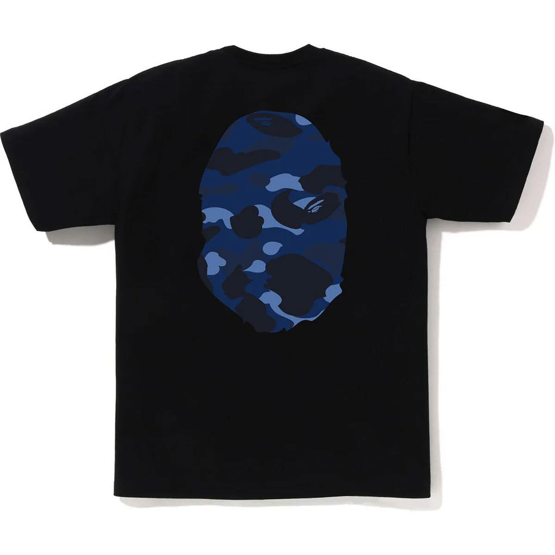 Color Camo Big Ape Head Tee (Black/Navy)