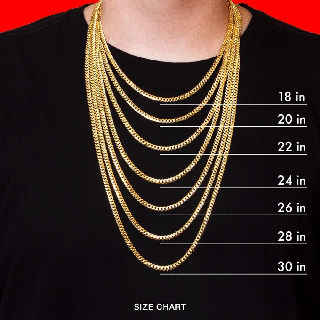 2mm Tennis Chain Neckace (Gold)