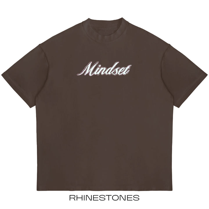 Believe in Yourself Oversize Tee (Dark Brown)