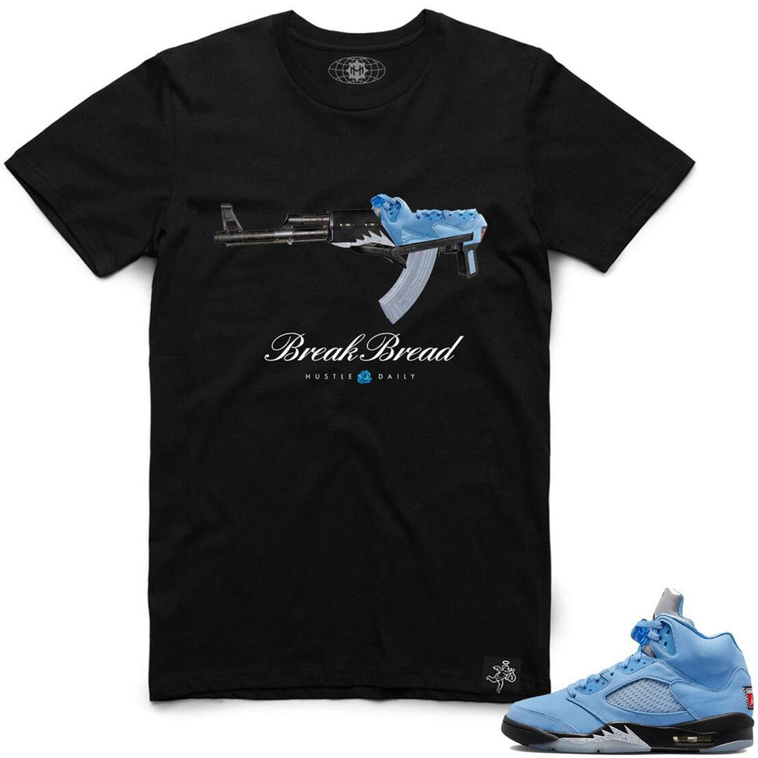 BB Fold AK Sneaker Tee (Black) Jordan 5 UNC | Hasta Muerte