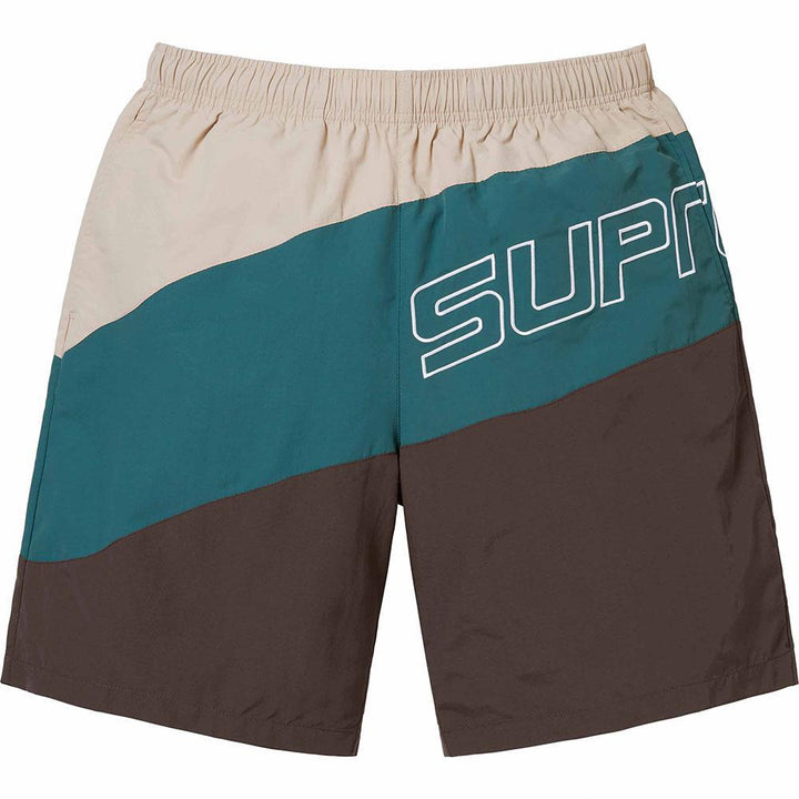 Curve Nylon Short (Brown)