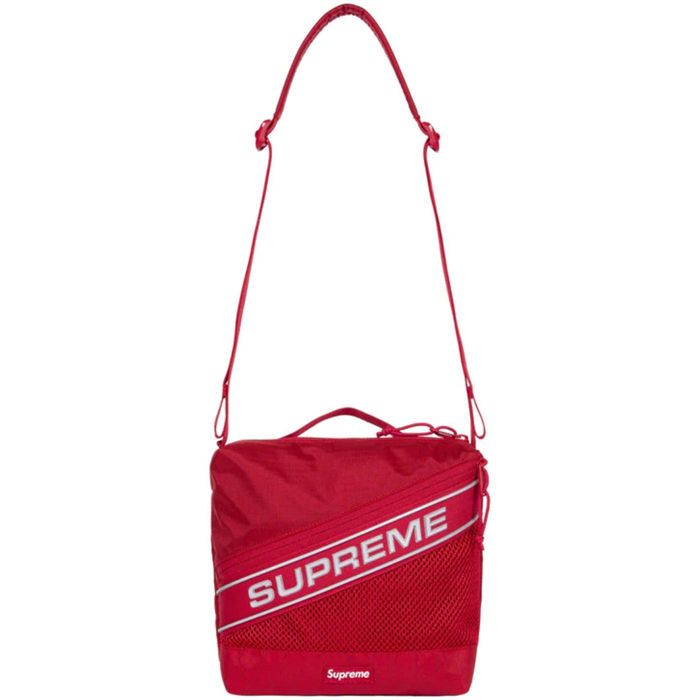 3D Logo Shoulder Bag (Red) – Urban Street Wear