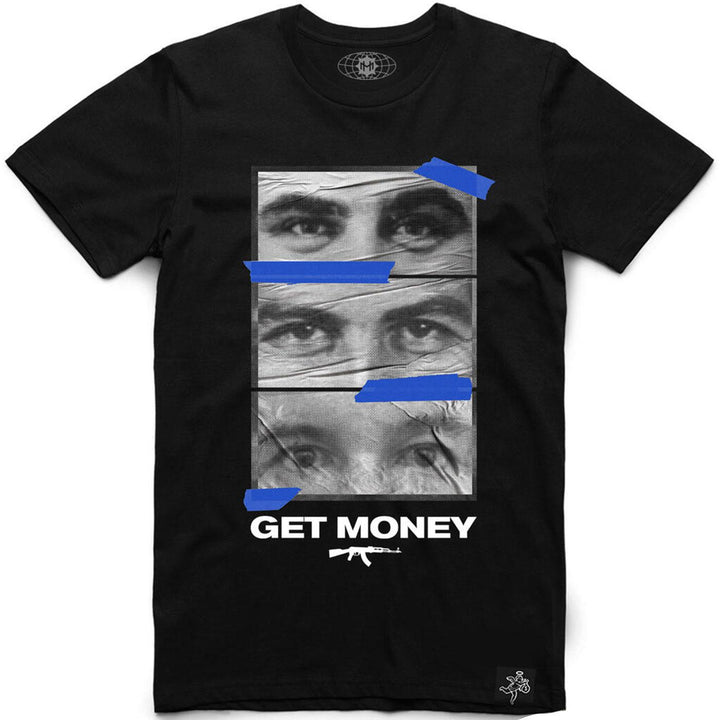 AJ14 Get Money Eyes Tee (Black)