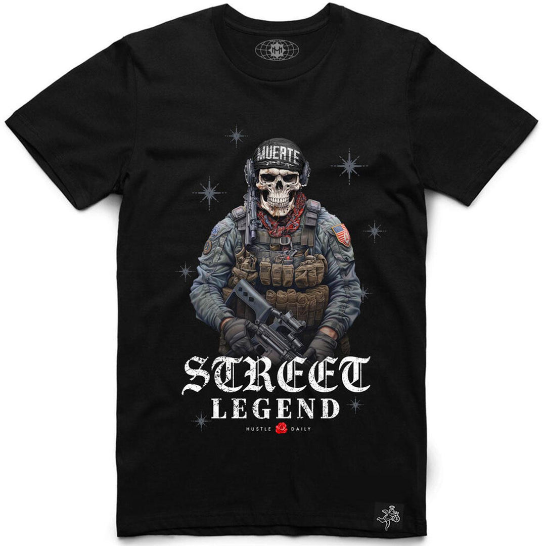 Soldier Skull Legend Tee (Black)