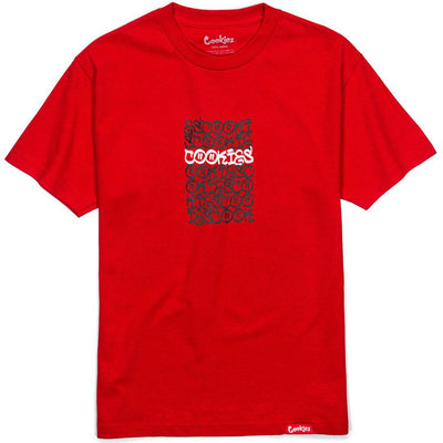 BlockText Tee (Red) | Cookies Clothing