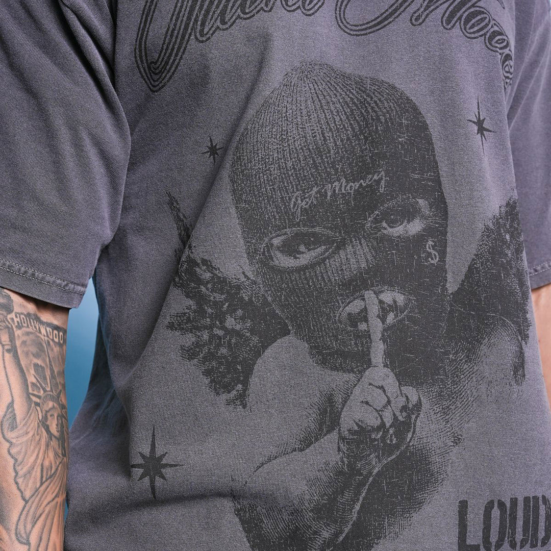 Rise to Victory Tee (Black Pigment)