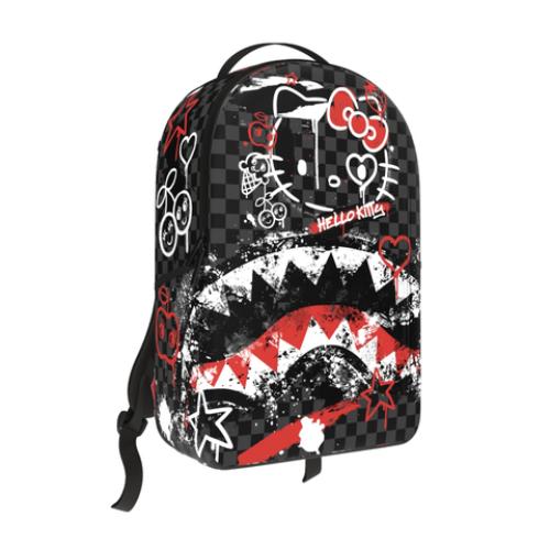 Hello Kitty Grungy Sharkmouth Backpack