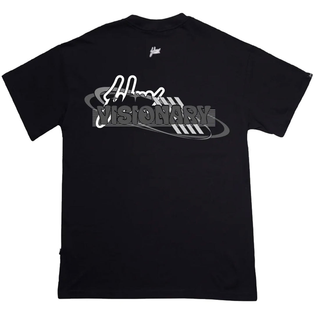 Galactic Visionary Oversize Tee (Black / Silver)