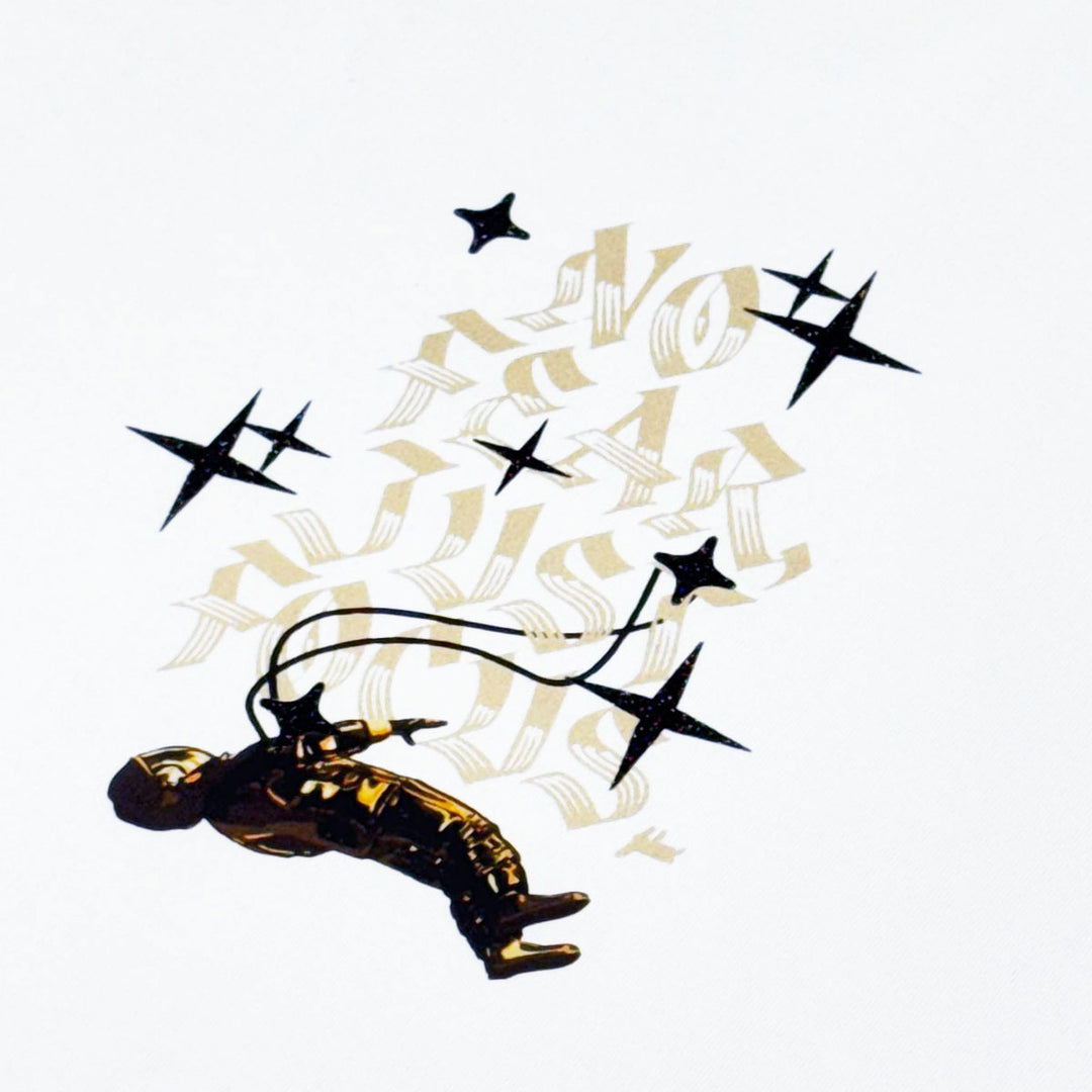 Just Focus Oversize Tee (White)