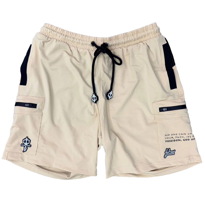 Trident Swim Shorts (Beige)