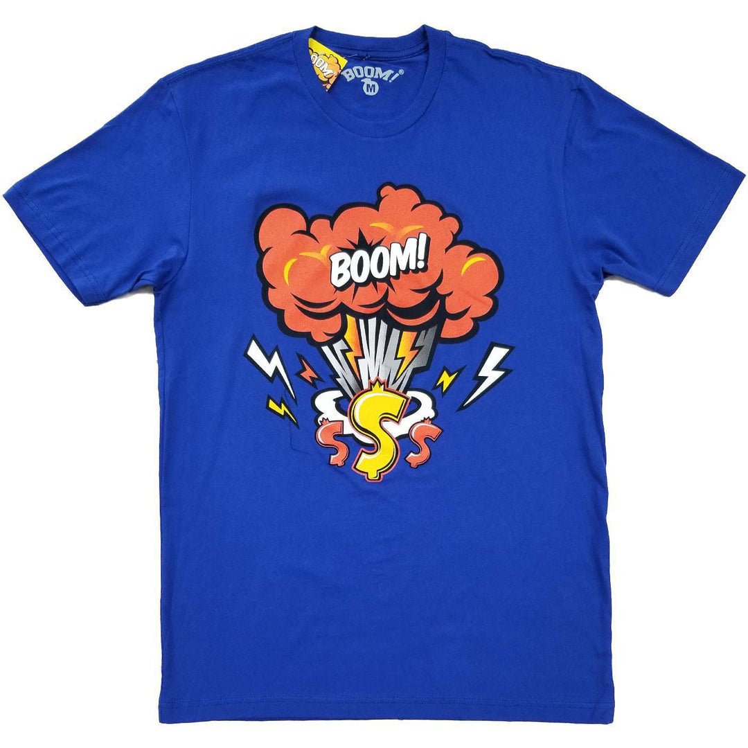 Boom Bomb Tee (Blue) | Boom Lifestyle