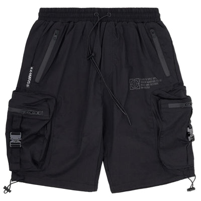 Combat Nylon Shorts (Black) | 8&9 Clothing