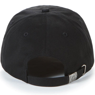 Montauk Dad Hat (Black) Rear | Cookies Clothing