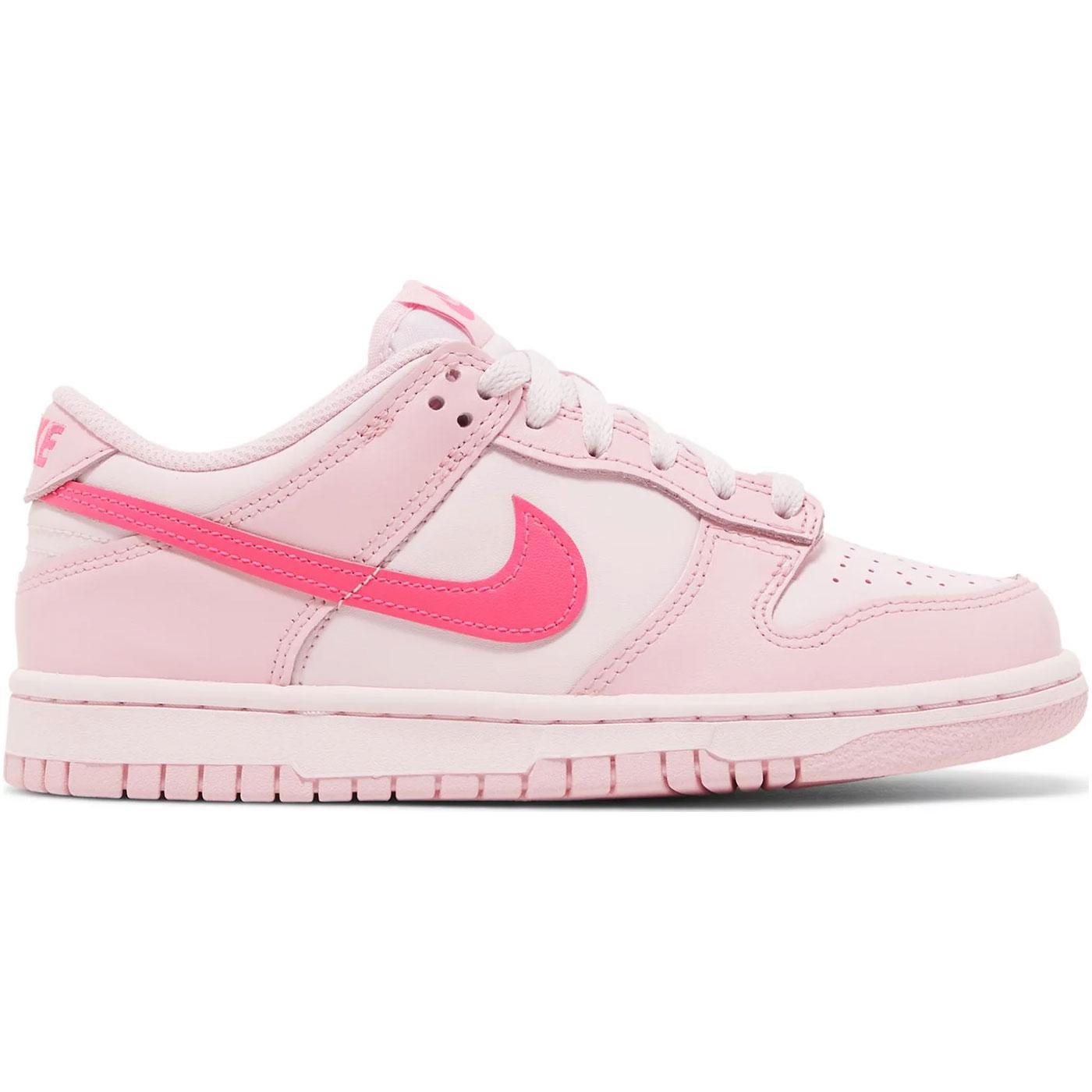 Dunk Low GS selling ‘White Pink’