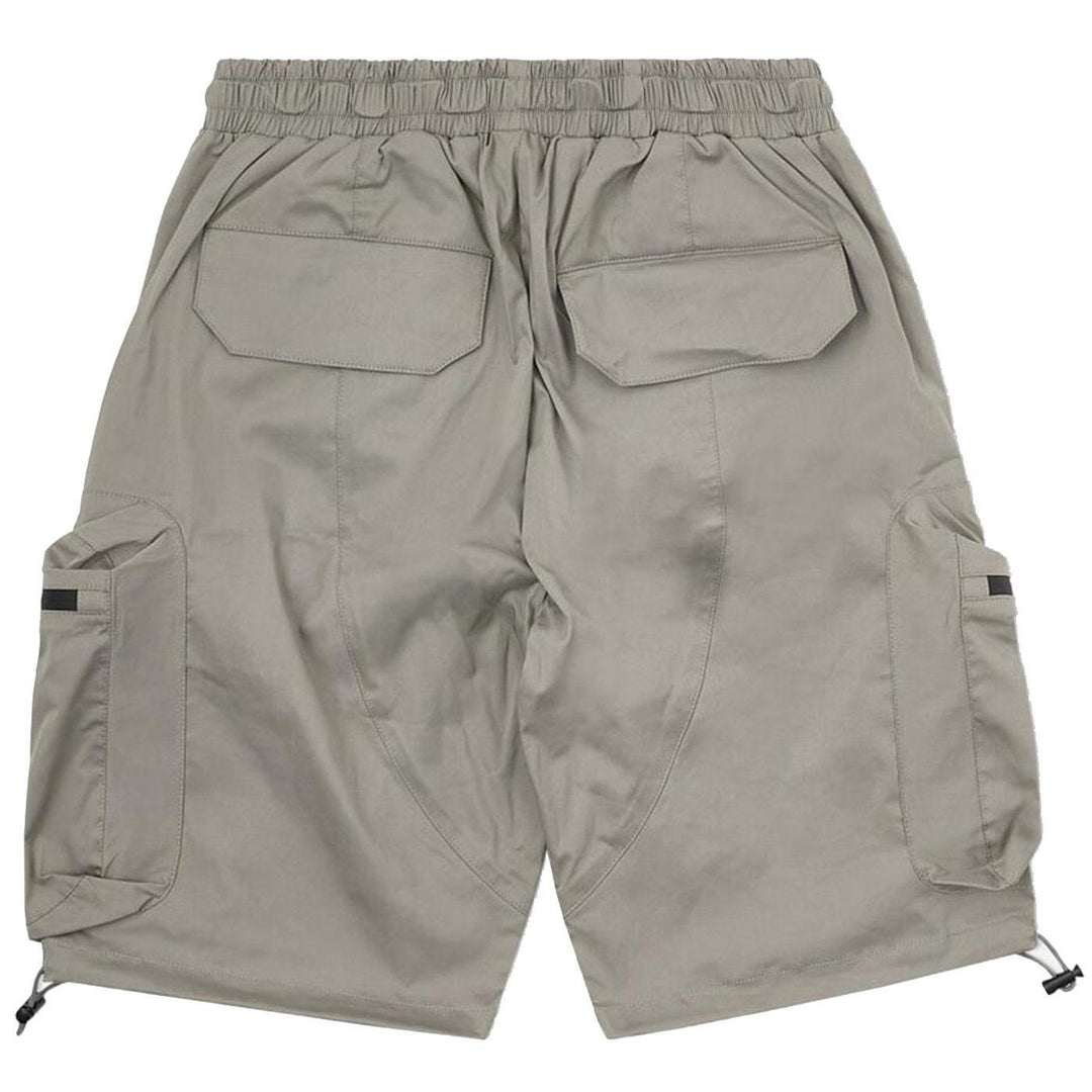 Combat Nylon Shorts (Light Grey) Rear | 8&9 Clothing