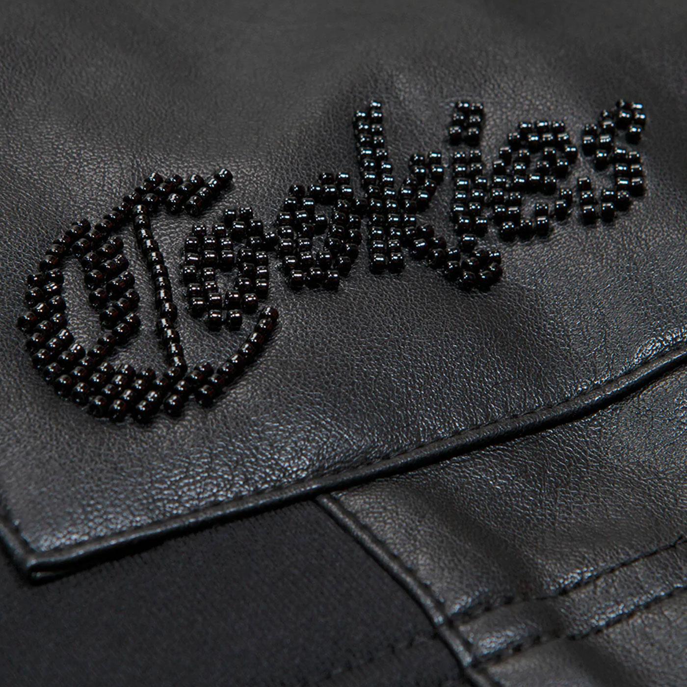 Caviar Fleece Shorts (Black) Studs | Cookies Clothing