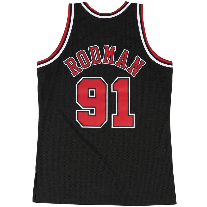 Swingman Jersey Chicago Bulls Alternate 1997-98 Dennis Rodman Rear