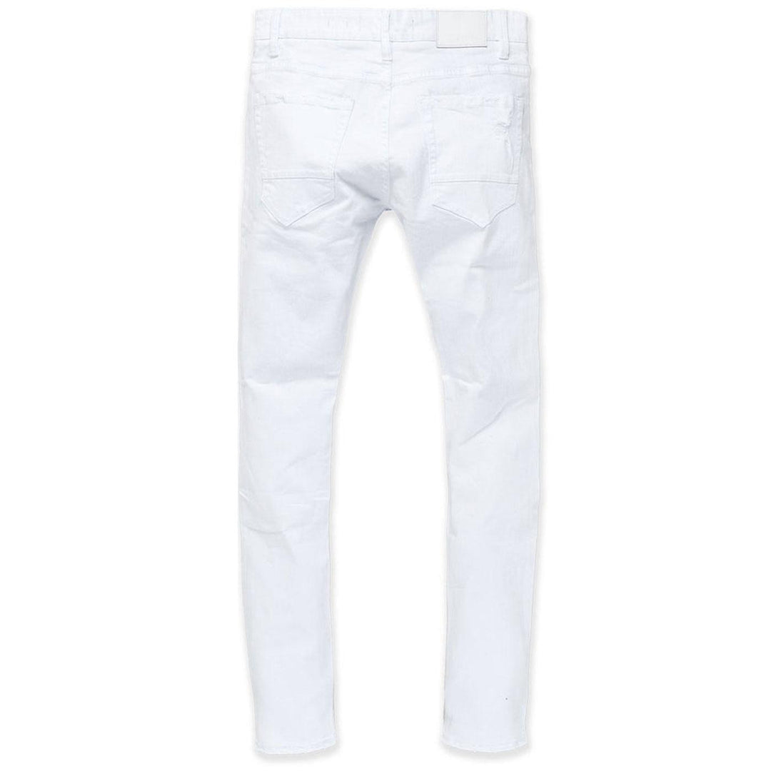Ross Asbury Pants (White) Rear | Jordan Craig