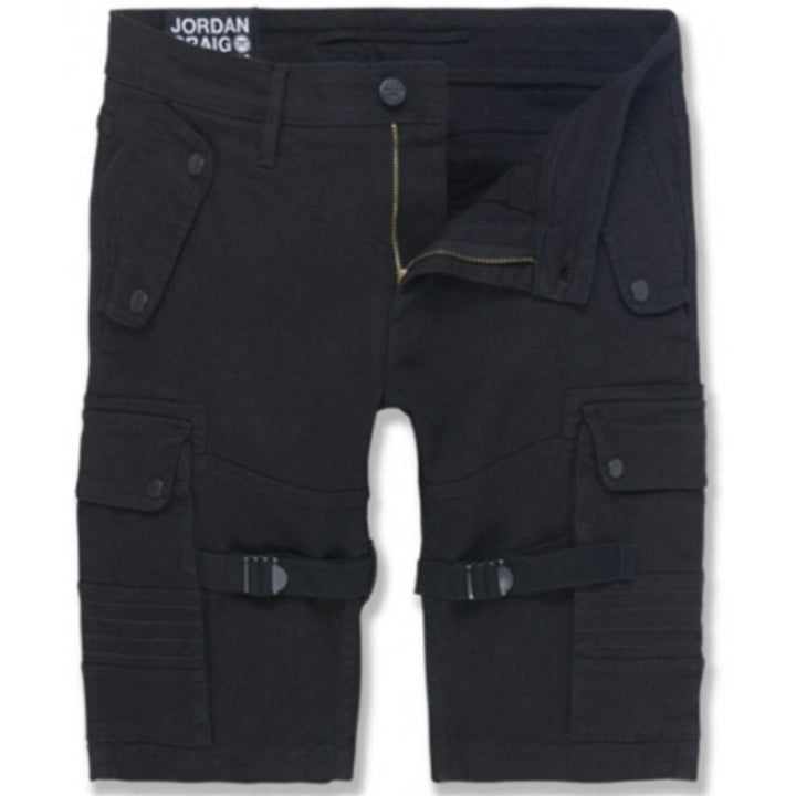 Luxor Cargo Shorts (Black) | Jordan Craig