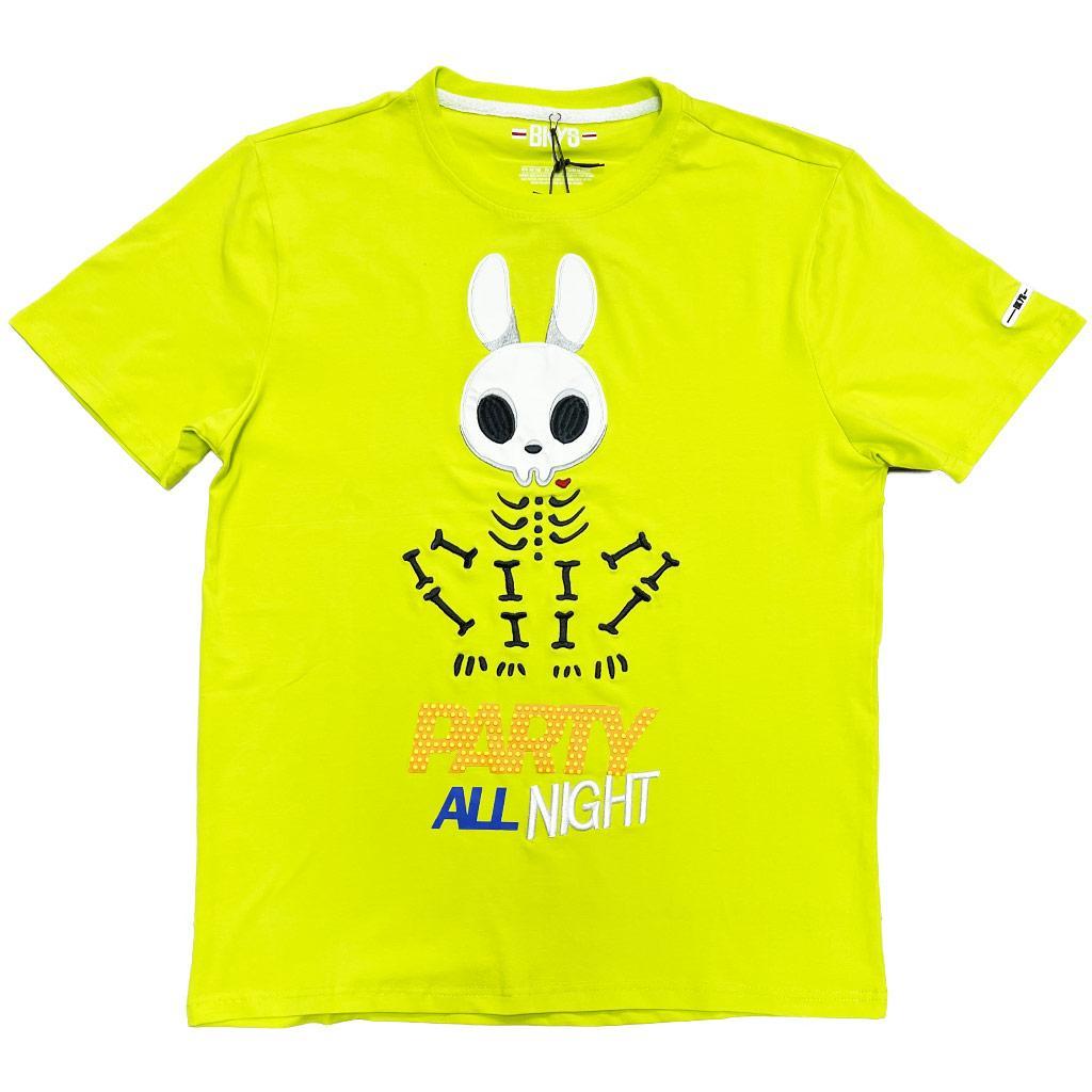 Party All Night Tee (Lime) | BKYS Clothing