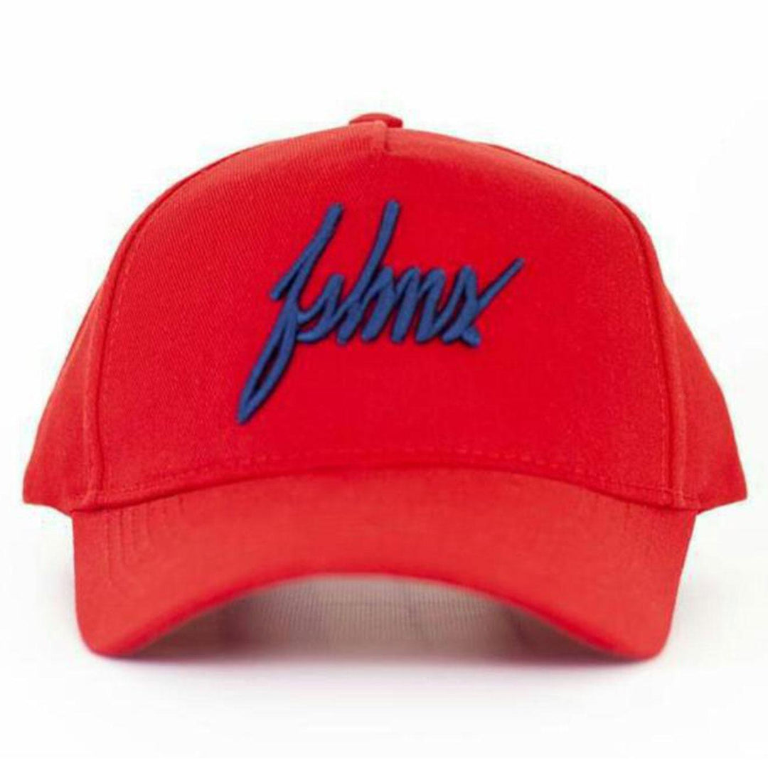 Logo 3D Puff Dad Hat (Red) | FSHNS Brand