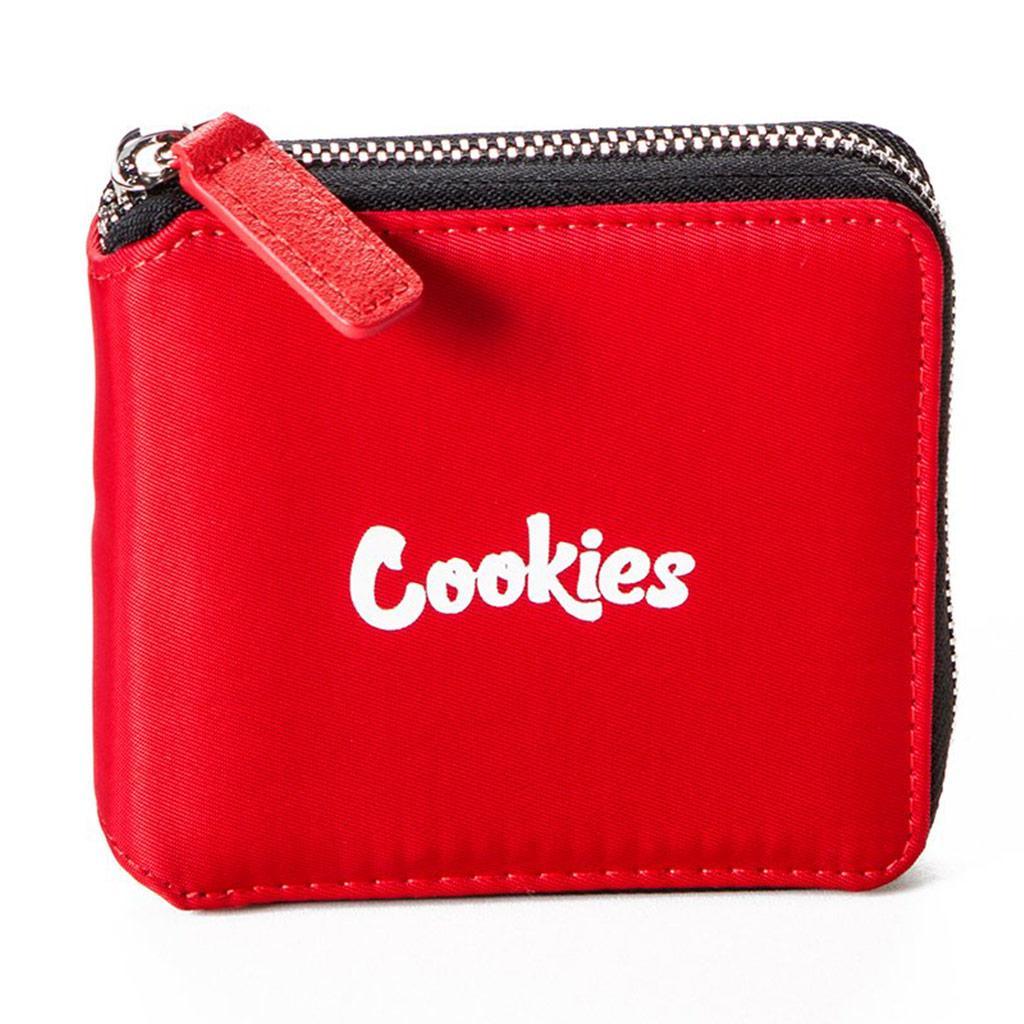 Luxe Zipper Wallet (Red) | Cookies Clothing